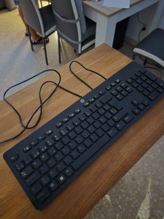 Teclado Qwerty HP Negro