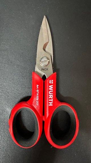 Tijeras electricista WURTH INOX