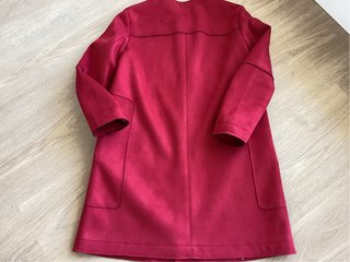 Chaquetón Zara Rojo