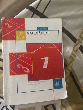 Matemáticas, 1º ESO