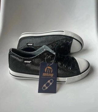 Zapatillas Mustang Negras Talla 38
