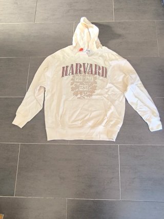 Sudadera Harvard Blanca