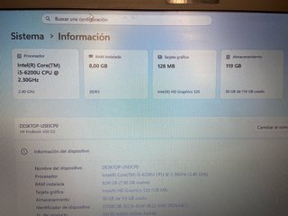 Portátil HP ProBook 430 G3 i5 8GB RAM
