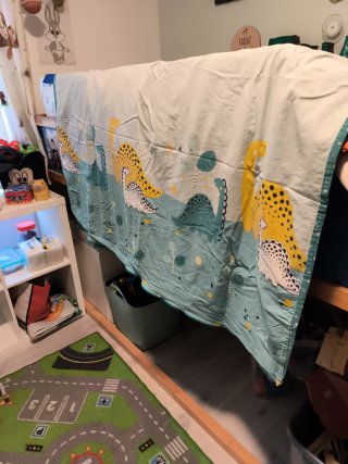 Funda Nórdica Infantil con Dinosaurios Cama 90cm