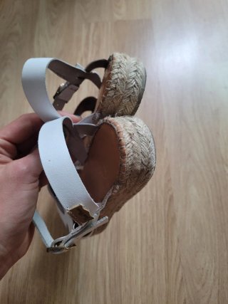 Sandalias de esparto Toni Pons blancas