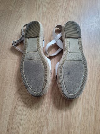 Sandalias de esparto Toni Pons blancas