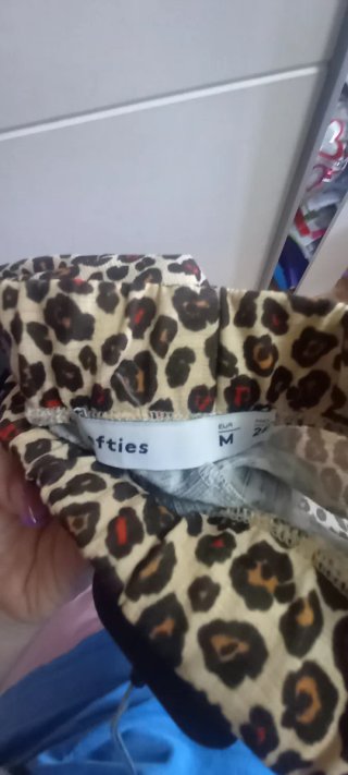 Pantalón Lefties Estampado Animal Print Talla M