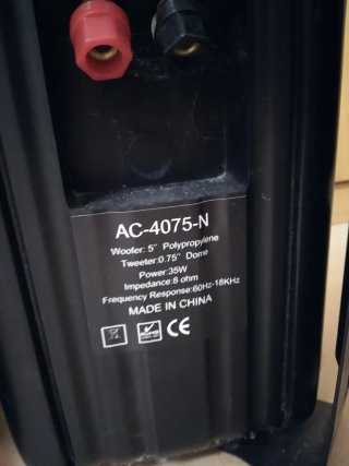 3 Altavoces Acoustic Control