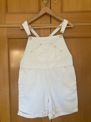 Peto Corto Blanco Mango Talla S
