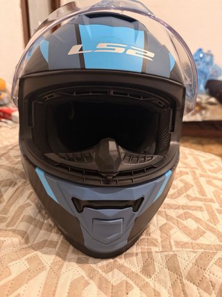 Casco Moto LS2 Azul