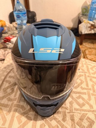 Casco Moto LS2 Azul