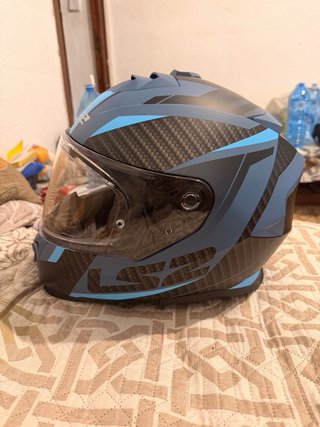Casco Moto LS2 Azul