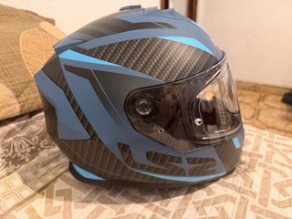 Casco Moto LS2 Azul