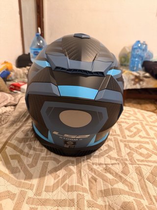 Casco Moto LS2 Azul