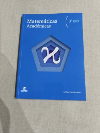 Matemáticas académicas, 3º ESO