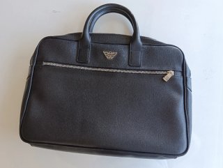 Maletín Emporio Armani Negro Piel