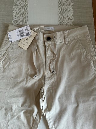 Pantalón MNG Beige Talla XS