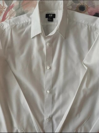 Camisa Blanca H&M Talla M