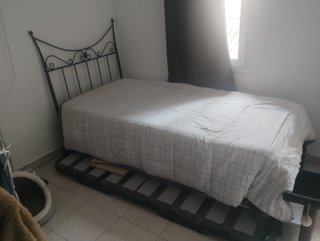 Cama nido con cabecero y colchón
