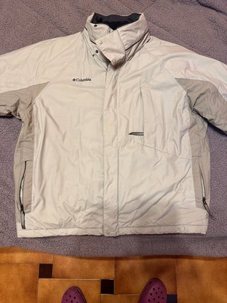 Abrigo Columbia Beige