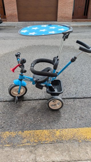 Triciclo evolutivo Boppi azul
