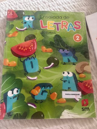 Ensalada de letras 2, Primaria: lecturas