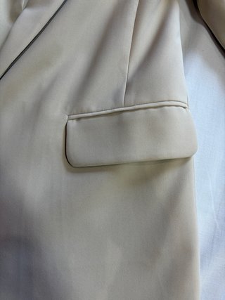 Americana/Blazer Pull&Bear Beige Talla XS