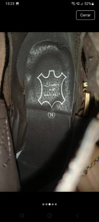 Botines ante marrón