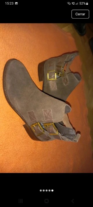 Botines ante marrón