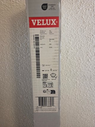 Cortina para ventana Velux