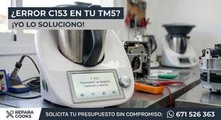 Reparación error c153 thermomix TM5