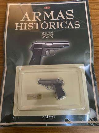 Coleccion 50 maquetas armas historicas.