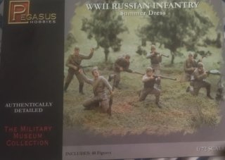 Infantería Rusa Italeri 1:72 (Segunda Guerra)