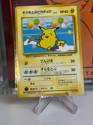 Carta Pokémon Pikachu Volador Base Set