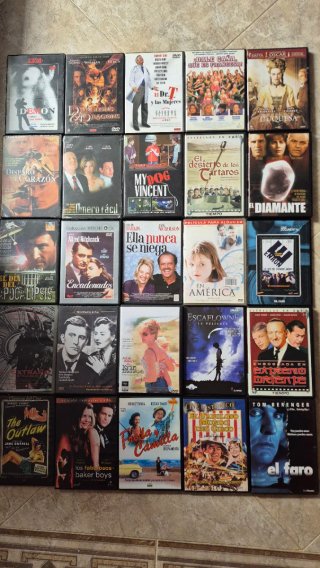 Lote 16, Elegir Películas DVD, 3 x 5 euros