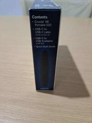 Crucial X8 SSD 1TB Portátil