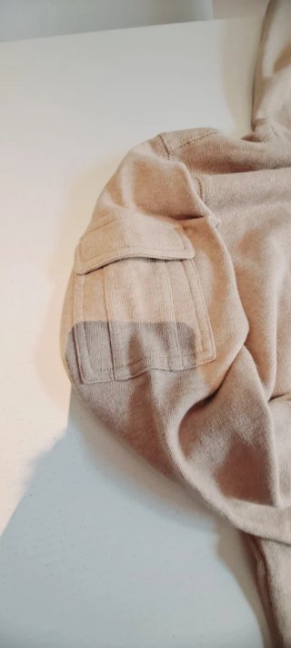 Sudadera Beige Talla S