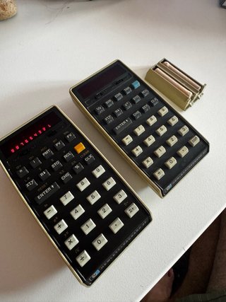 Calculadoras HP 21 y 22