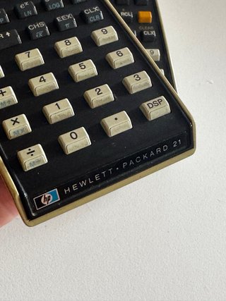 Calculadoras HP 21 y 22