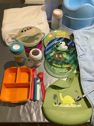 Lote de accesorios para bebé