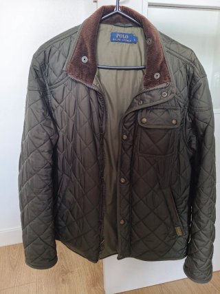 Abrigo Acolchado Polo Ralph Lauren Verde Talla L