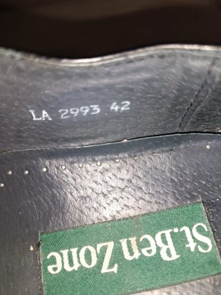 Zapatos Mocasines Clásicos Negros Talla 42 piel