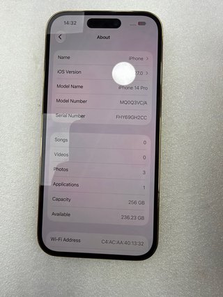 iPhone 14 Pro 256GB Gold