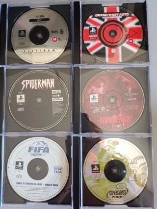 Lote Juegos PlayStation 1 (PS1)