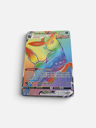 Carta Pokémon Umbreon VMAX Rainbow Rare