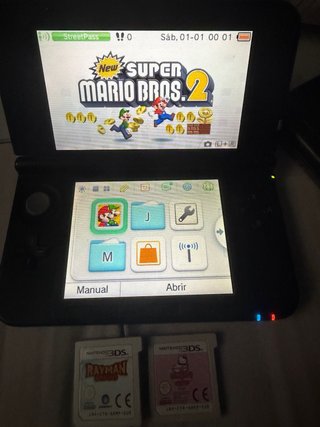 Nintendo 3DS XL ROJO/NEGRO