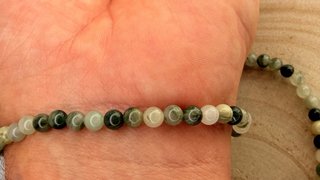Pulsera de Aragonito Natural 4mm