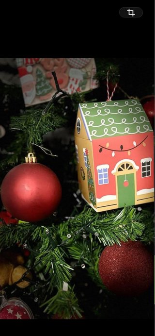 Cajas Navideñas para Regalos con dulces