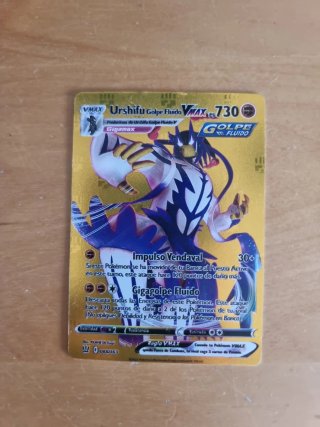 Carta Pokémon Urshifu VMAX Golpe Fluido