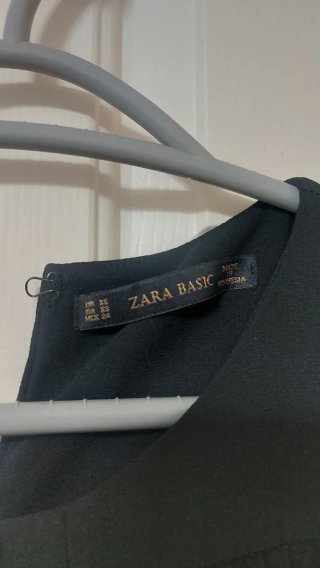 Mono Vestir Zara Negro Talla XS